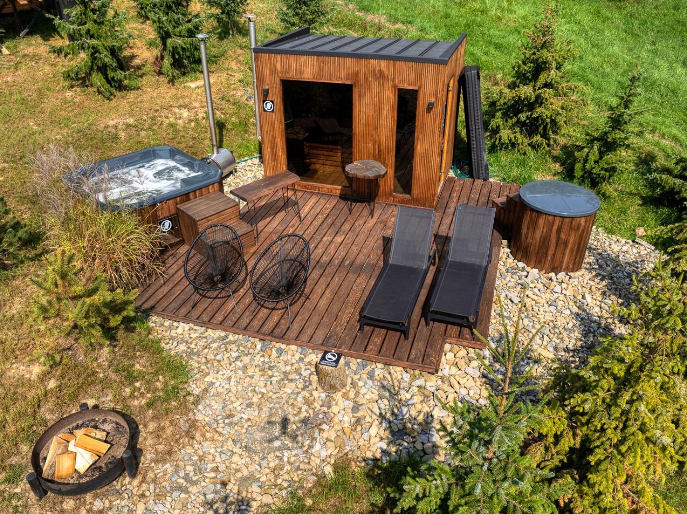 Brown Deer - Z Sauna Na Tarasie, Jacuzzi I Widokiem Na Gory - By Deer Hills Luxury Apartments Kocon Extérieur photo